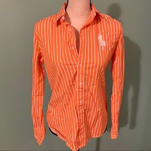 Ralph Lauren size 12 Striped Button Down